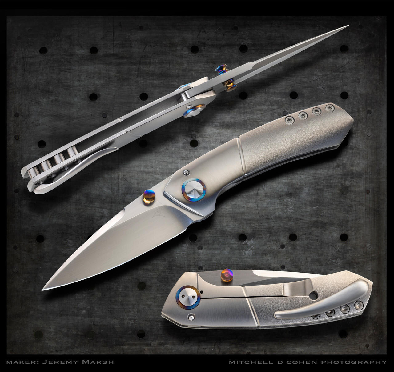Marsh, Jeremy, Whisper Prototype Titanium Tactical Framelock