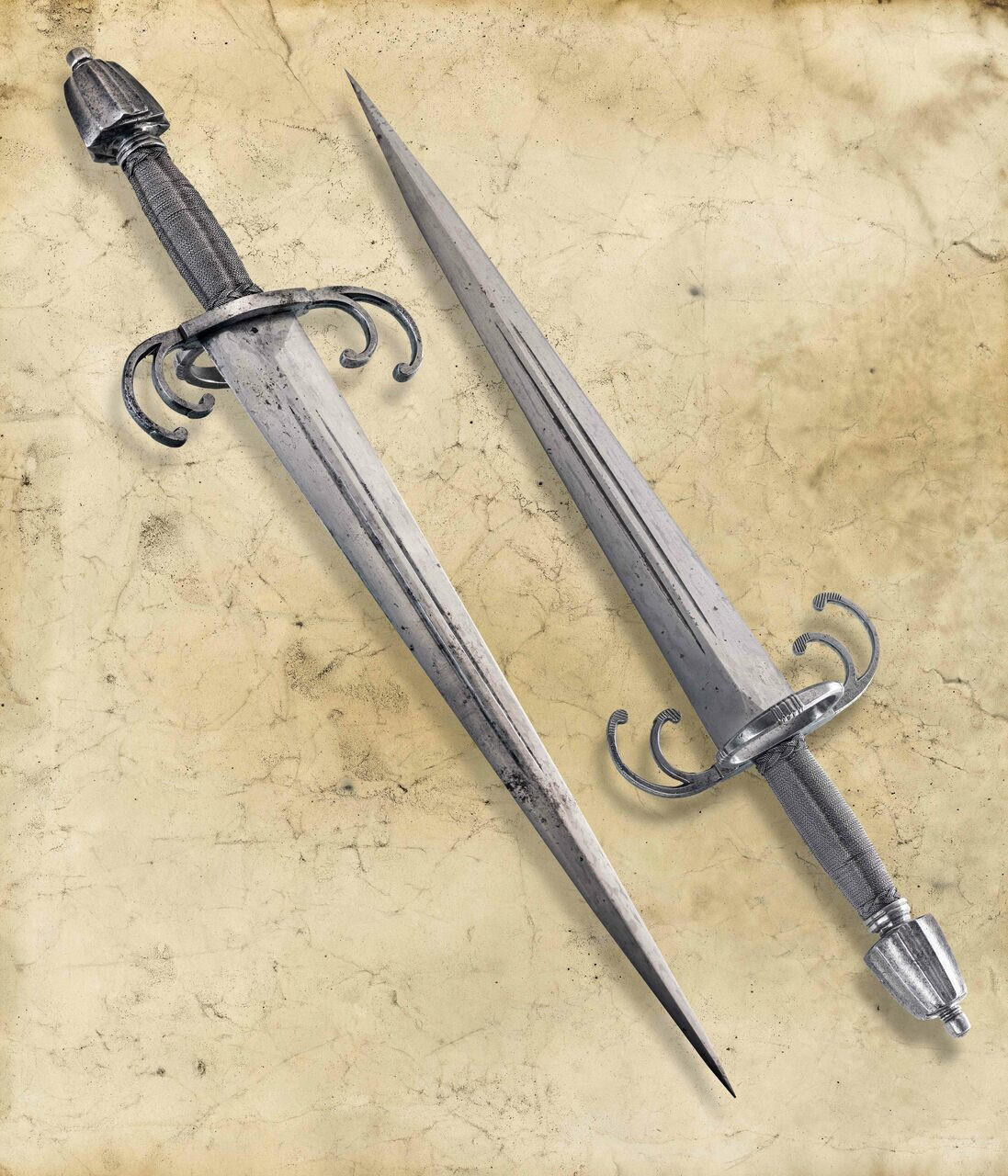 Italian Antiques, Italian Crabclaw Left Hand Dagger Circa 1580
