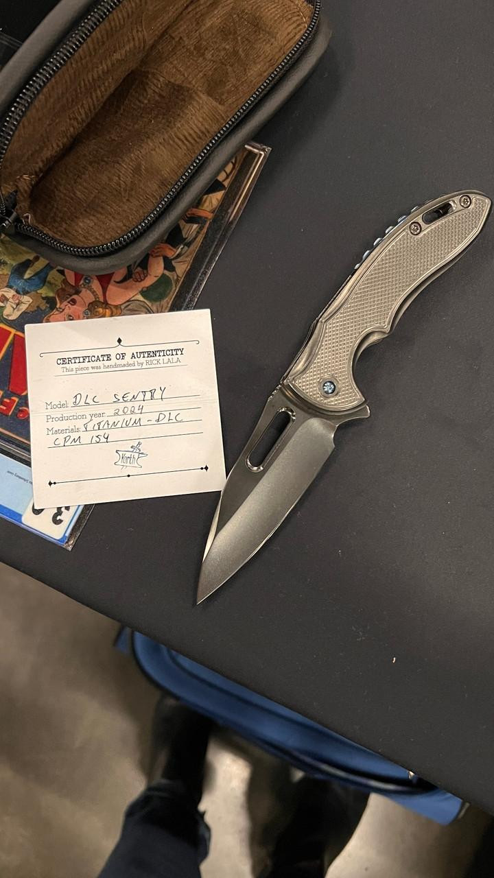 オリカラ REPLY GOVERNOR RP リプライ ガーバナー 希少 特販 Lala, Rick, SENTRY DLC, Handmade Framelock Knife | Farina Fine