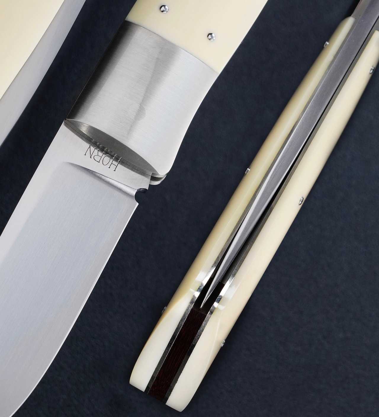 Horn, Jess, Model DHL, Lockback Folder by Jess Horn Knife | Farina