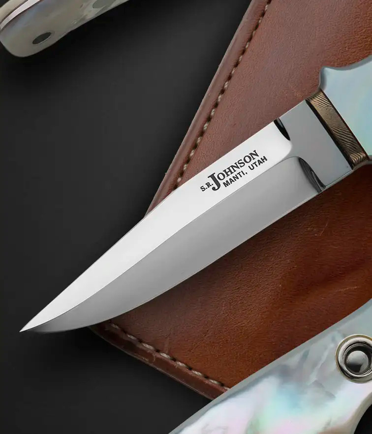 Johnson, Steve, New York Special with Pearl & Custom Sheath by