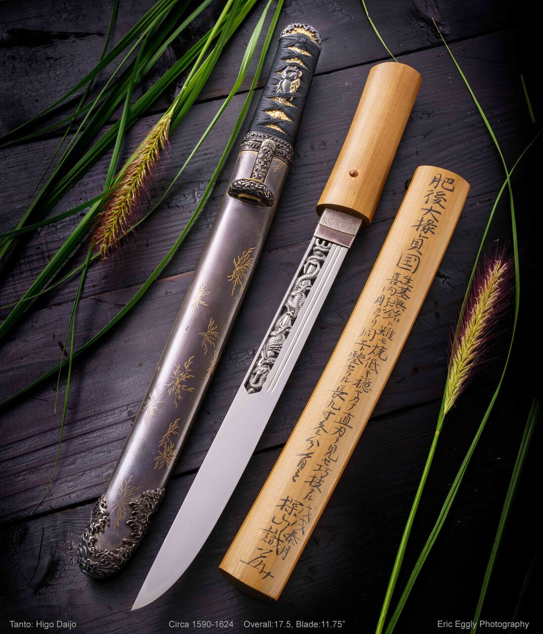 Japanese Armory, Tanto, Higo Daijo (Circa 1624) Knife | Farina