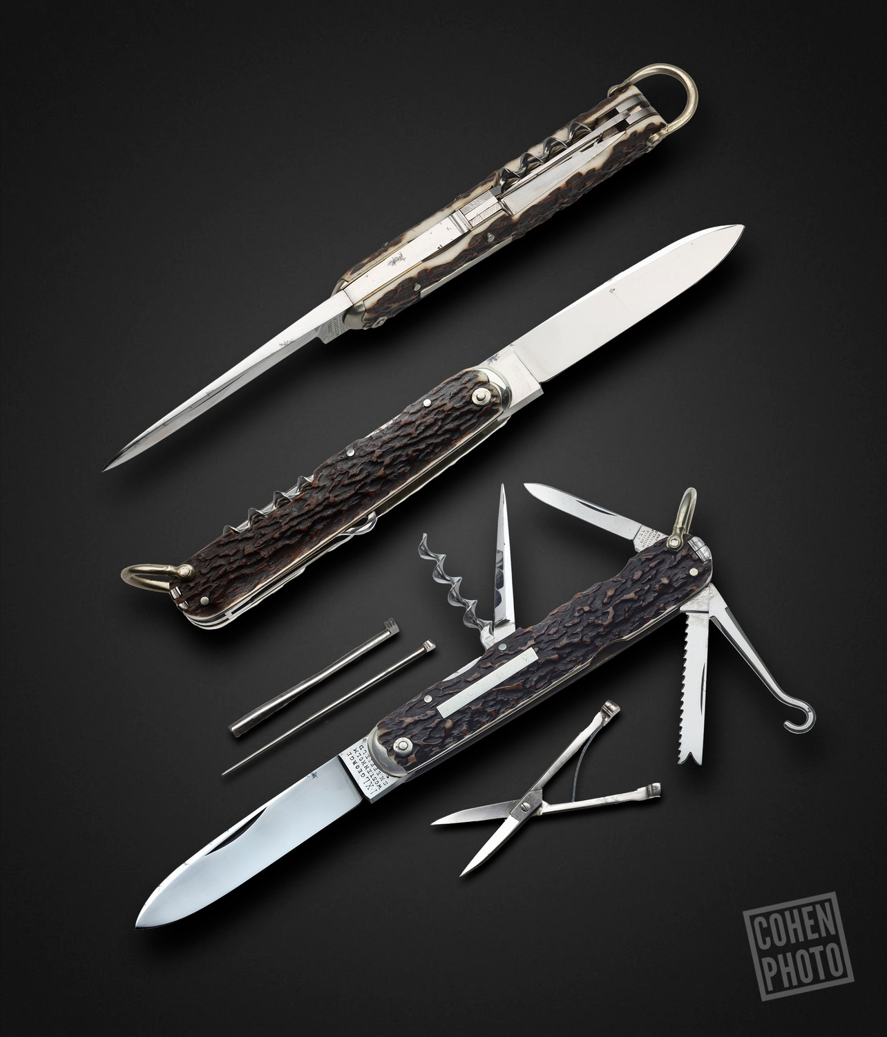Sheffield, IXL, George Wostenholm Sheffield Multiblade with Cork