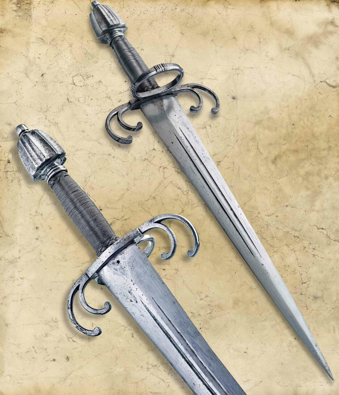 Italian Antiques, Italian Crabclaw Left Hand Dagger Circa 1580