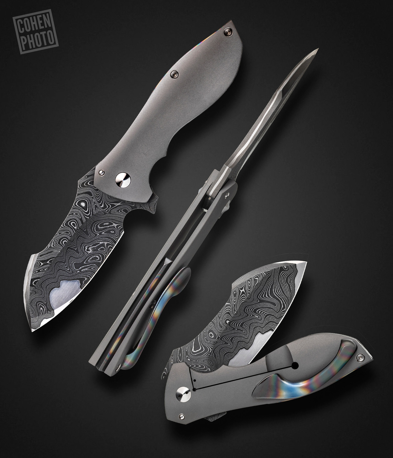 藤原マーシュ Marsh, Jeremy, Marsh Full Size Vanquish Frame Lock Knife | Farina