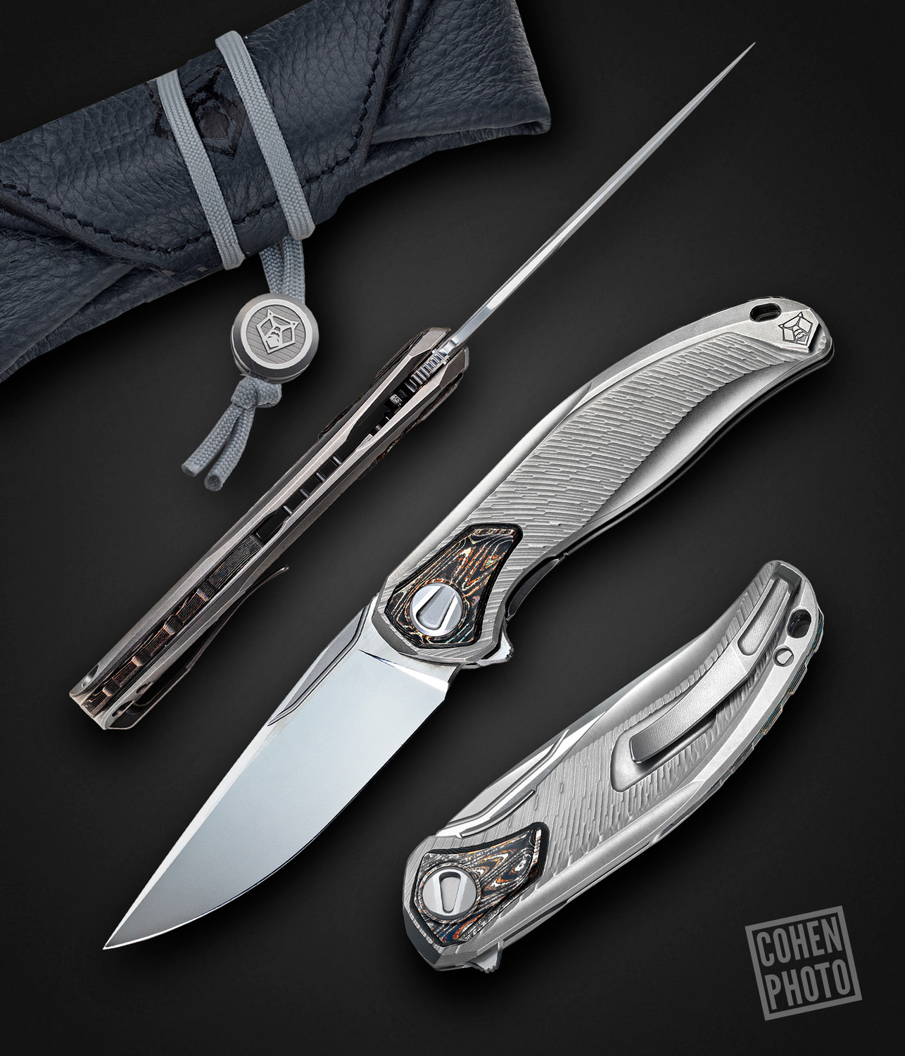 Shirogorov, Sergey, Stellar-B Flipper Knife | Farina Fine Arts