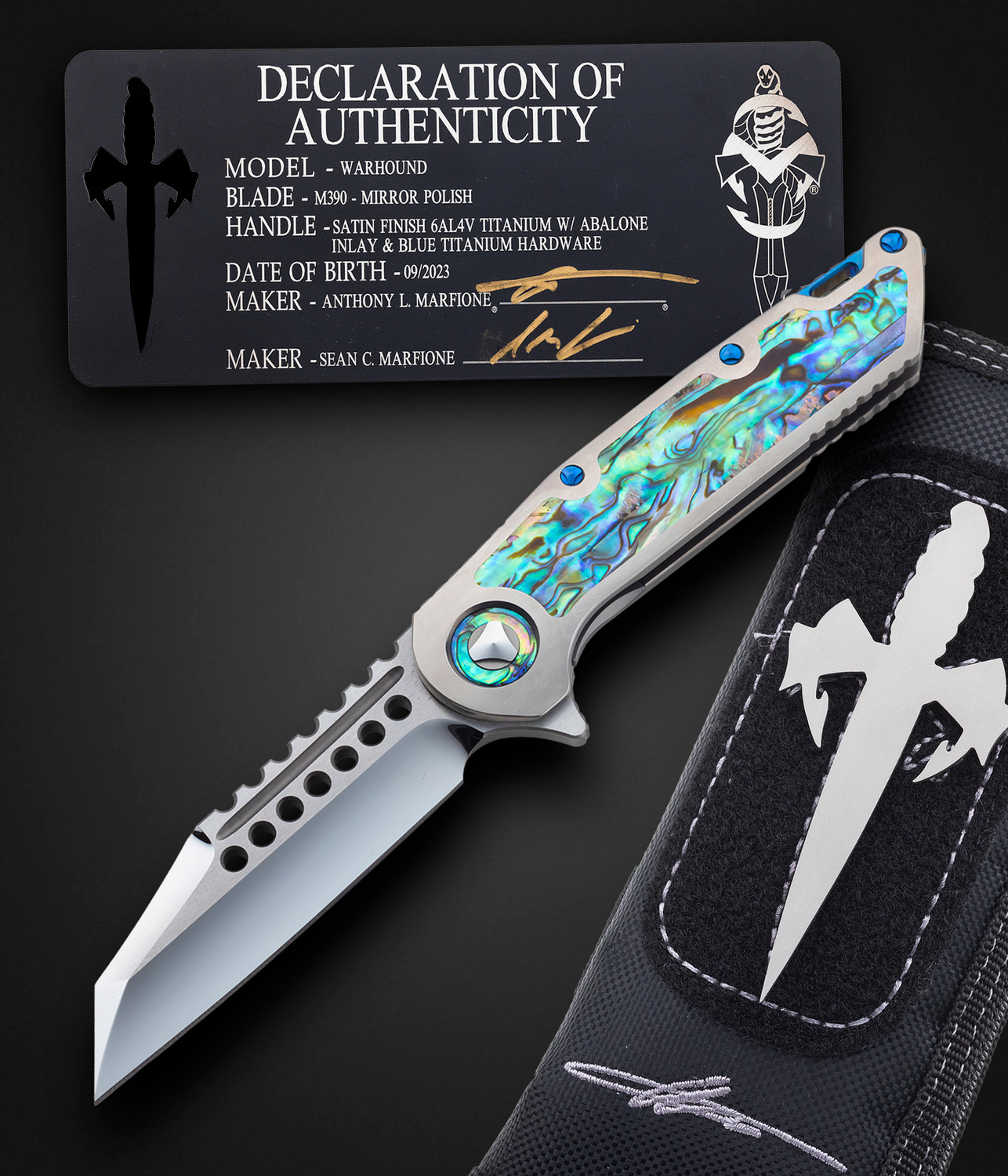 Microtech, Anthony & Sean Marione's Custom Microtech Warhound