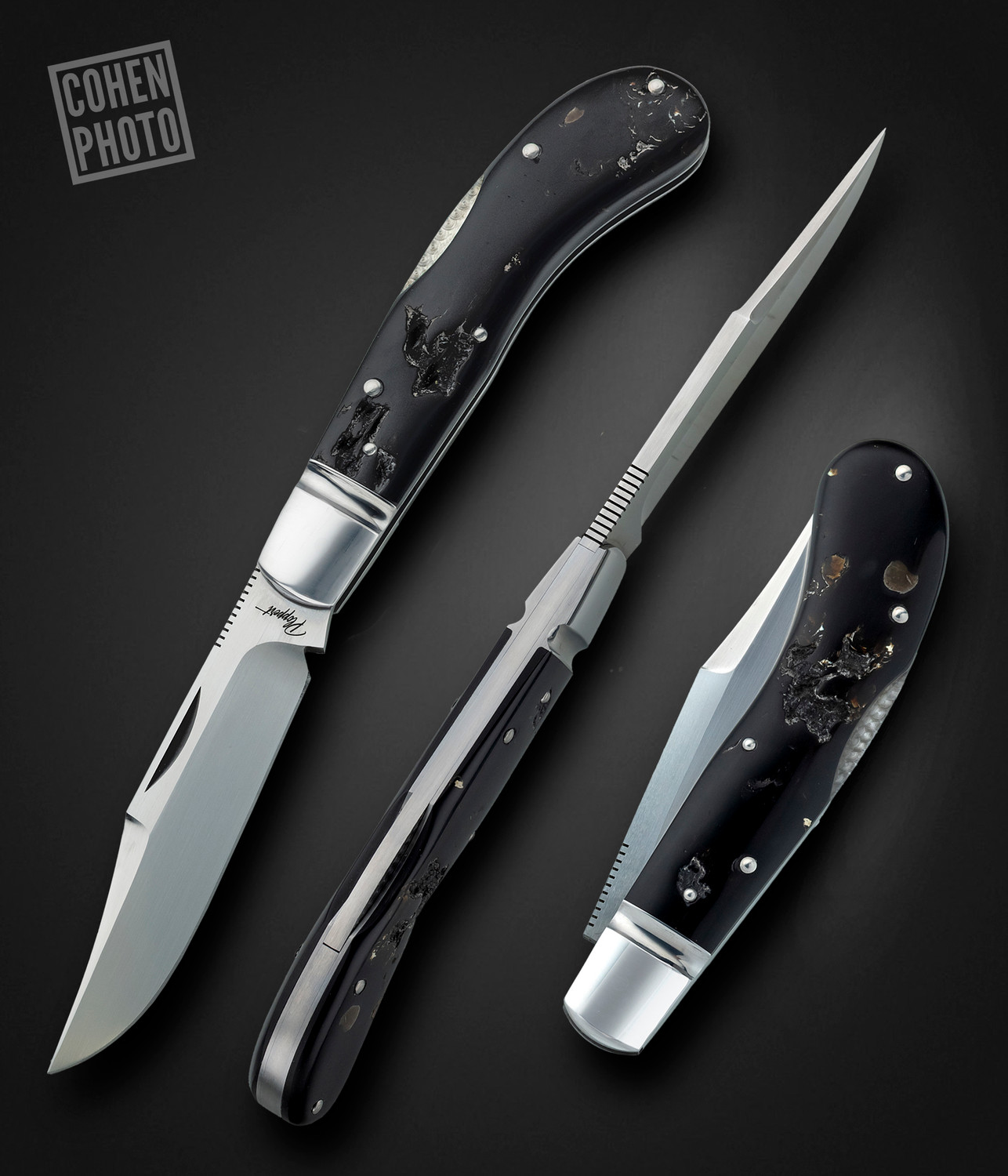Wilbert Lock Ploppert, Tom, Ploppert Wilbert Saddle Horn Lock Back Knife | Farina ...
