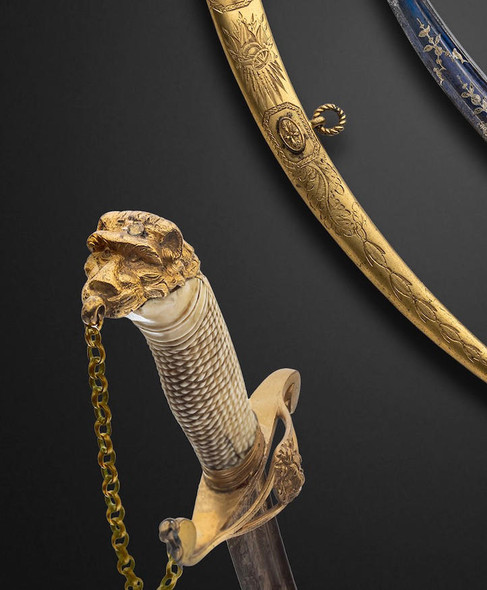 Antiques - Navel Dagger, Dirk, Circa 1820-1830 