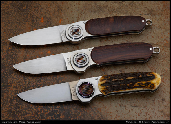  Poehlmann, Paul - Custom Knives, Ironwood 