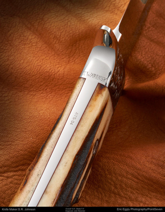 Johnson, Steve Fighter, Engr: Julie Warenski - SOLD 