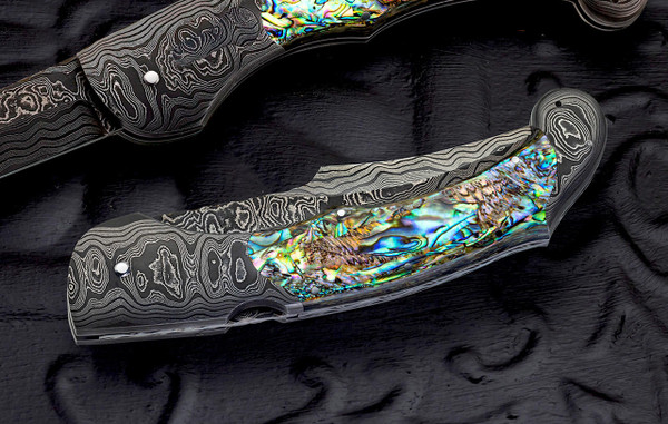 Kious, Joe SOLD - Persian Auto Damascus with Abalone - SOLD 