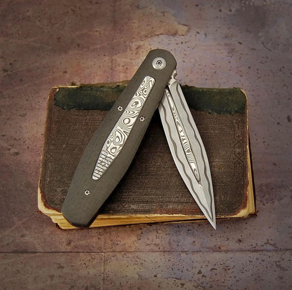 Crotto, Nicanor, Sterling Silver Reposé Snake Dagger with