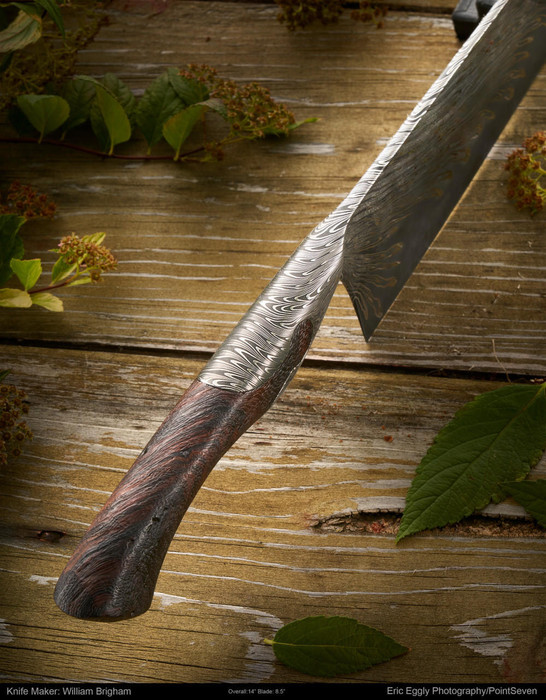 Brigham, William SOLD - Seraphim K-Tip Chef Knife - SOLD 