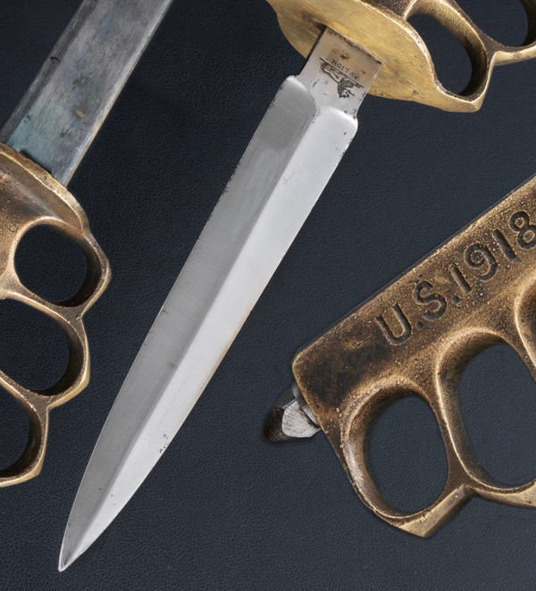 Trench Knife, WWI, Stamped: "U.S.1918" by AuLion ❗RARE❗