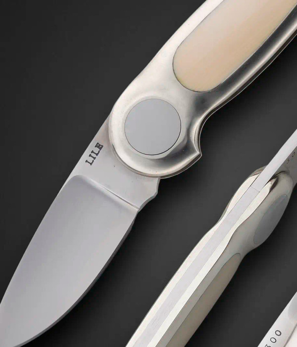 Button Lock by Jimmy Lile, with Antique Mammoth Inlays, #300