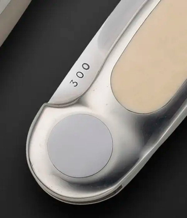 Button Lock by Jimmy Lile, with Antique Mammoth Inlays, #300