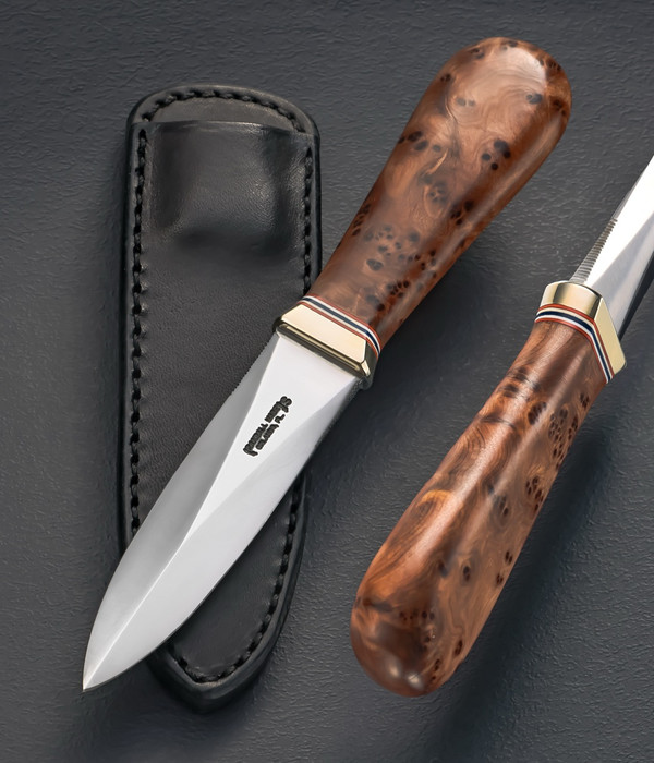 Model #24 Thuya Burl Wood Handle by Randall Made Knives Model #24 Thuya Burl Wood Handle by Randall Made Knives