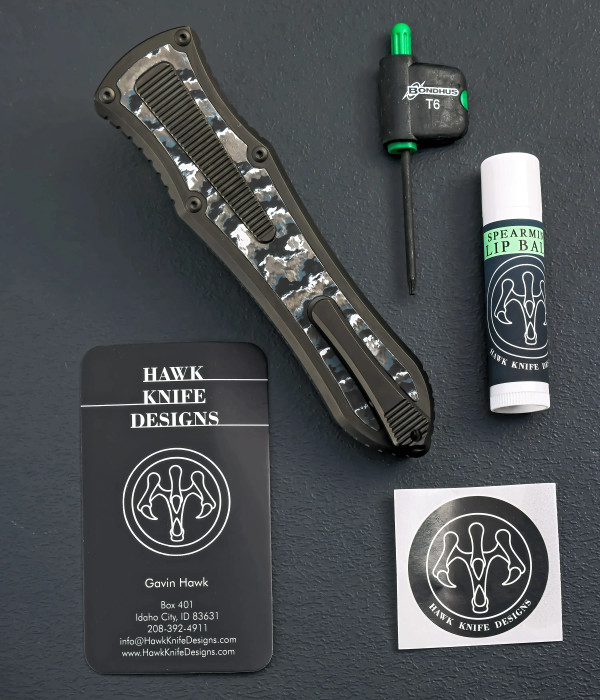 Deadlock Ti Model C by Hawk Knife Designs Deadlock Ti Model C by Hawk Knife Designs