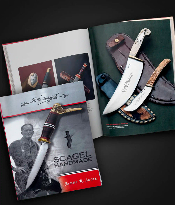 One of a Kind Camp Knife by William Wales (Bill) Scagel), with Moose Handle, Silver Arrowhead Shield, Custom Made for Famous Sportsman, Ed.G.Moore, Circa 1923; Sold Out of VL&A, Chicago, ❗RARE❗PUBLISHED❗ One of a Kind Camp Knife by William Wales (Bill) Scagel), with Moose Handle, Silver Arrowhead Shield, Custom Made for Famous Sportsman, Ed.G.Moore, Circa 1923; Sold Out of VL&A, Chicago, ❗RARE❗PUBLISHED❗