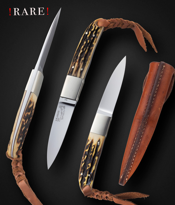 Stiff Horn  Fixed Blade by R.W. Loveless - RARE!