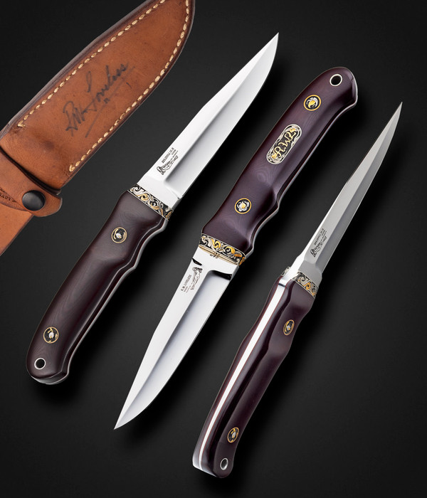 Loveless Improved Handle Hideout, Engraved