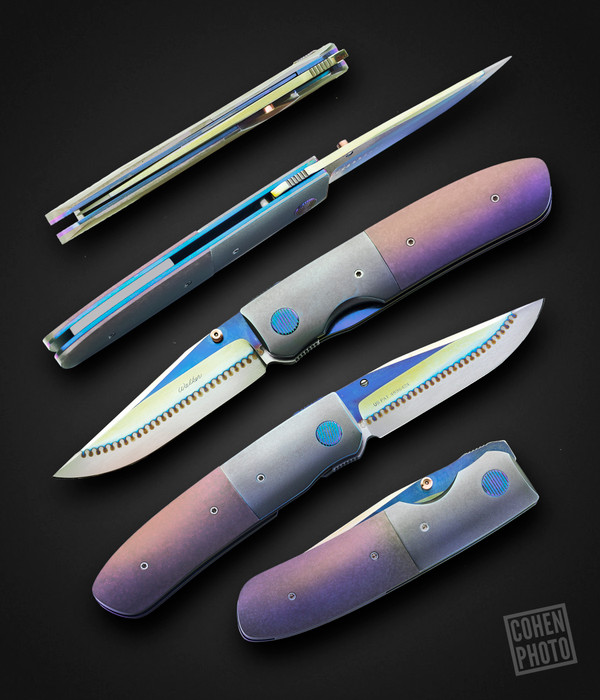 Linerlock with Zipper Blade