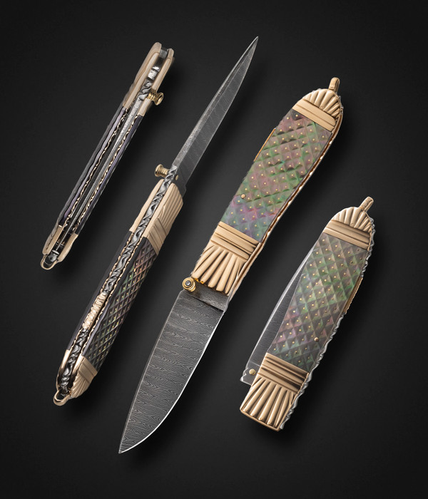 Barry Davis 18K Gold Custom Folder