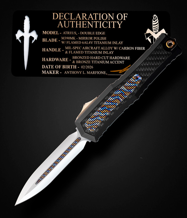 DOUBLE EDGED ARTEUS DAGGER
