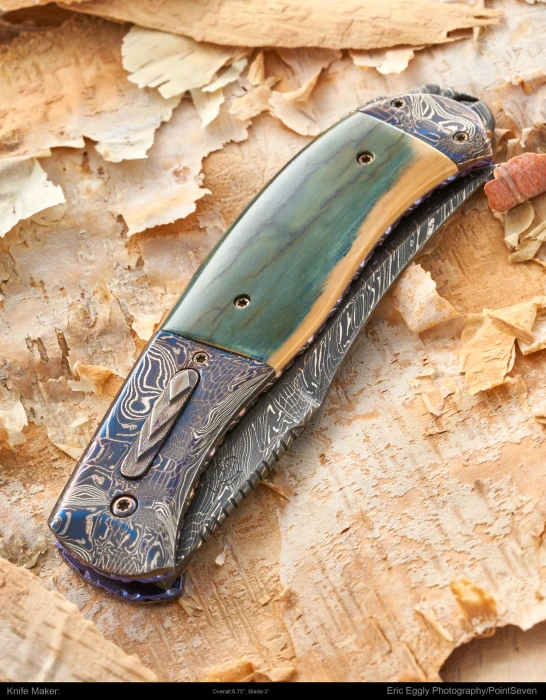 Don Hanson Automatic Linerlock in Mammoth