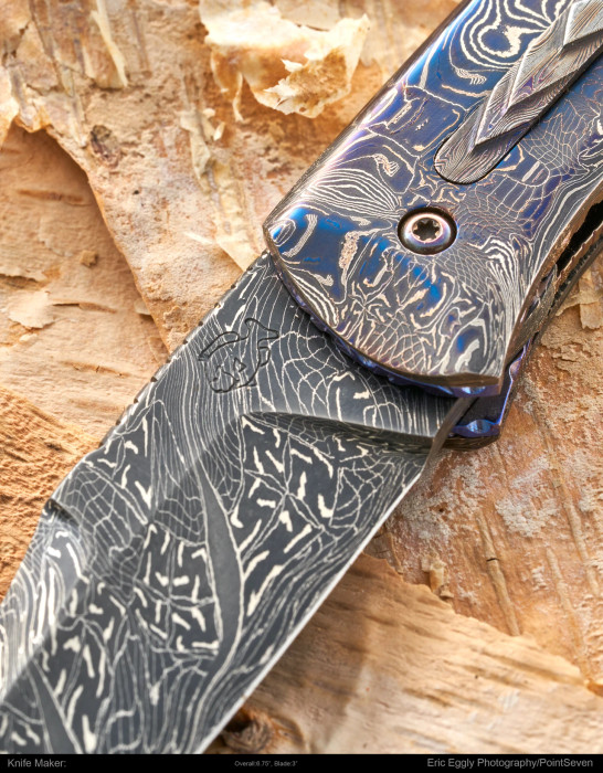 Don Hanson Automatic Linerlock in Mammoth