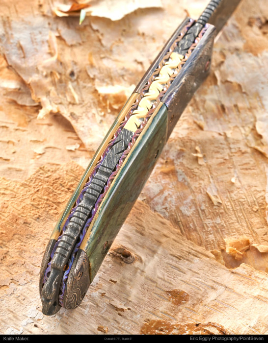 Don Hanson Automatic Linerlock in Mammoth