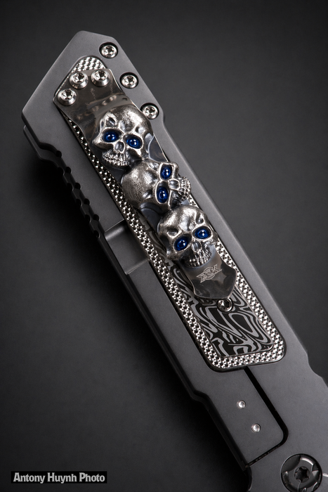 Billy Cho × Steel Flame Custom Folding Knife