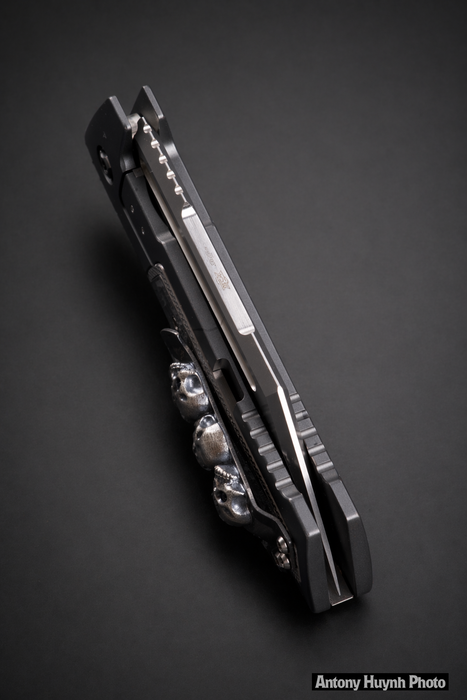 Billy Cho × Steel Flame Custom Folding Knife