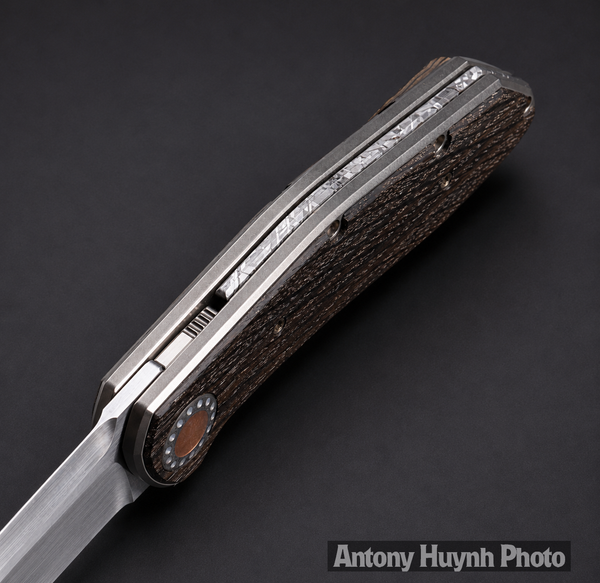 Lee Williams Foo Fighter “Bog Oak & Meteorite” Flipper