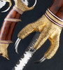 Bronze Bird and Claw, Knife with Fork with Cocobolo Handle by Jim Pugh, Price Upon Request