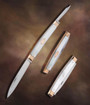 French Antiques Gold & Pearl 2 Blade Congress Knife, c. 1800-1830's 