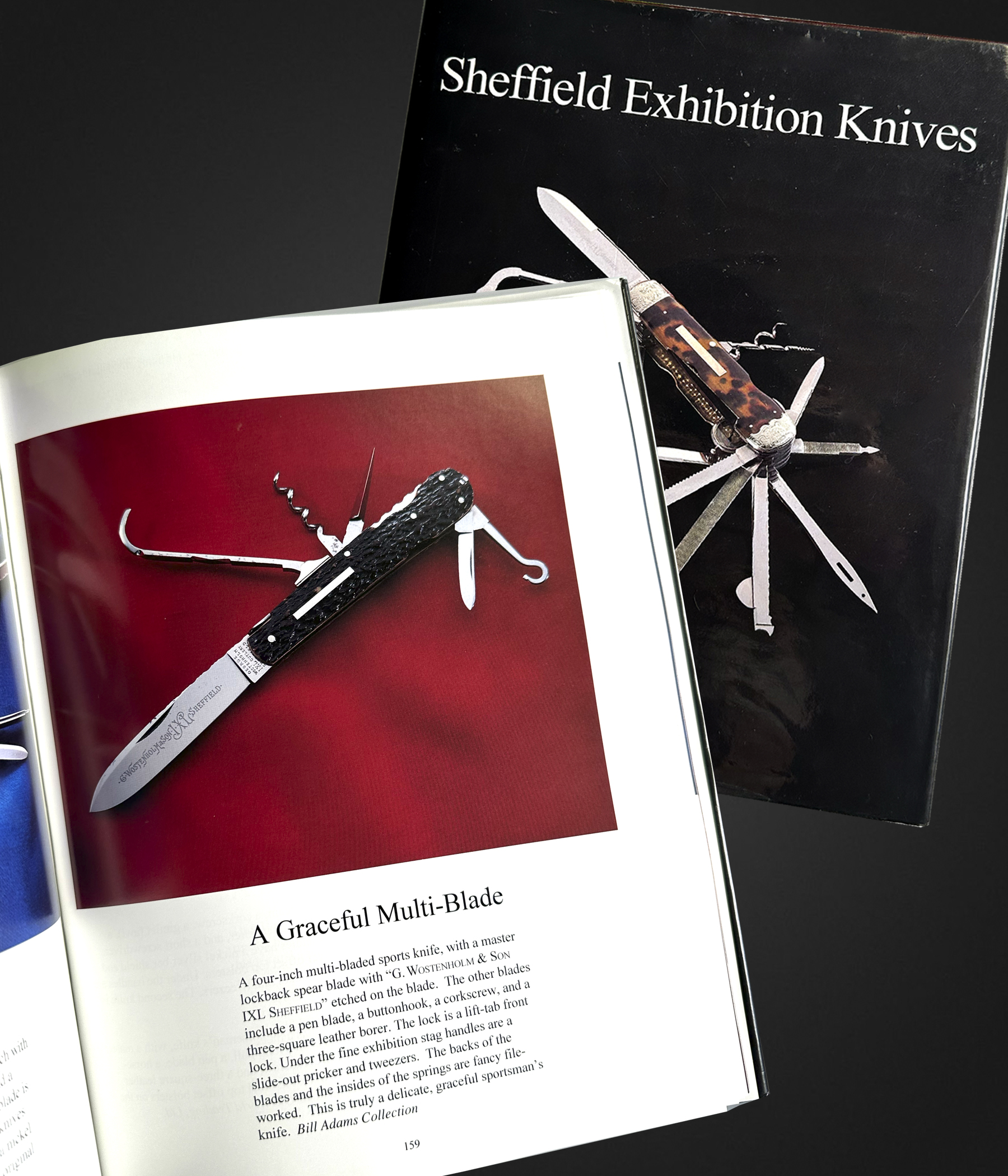 『激レア』ナイフ本　Sheffield Exhibition Knives Wade_Butcher_Bowie_book__11821