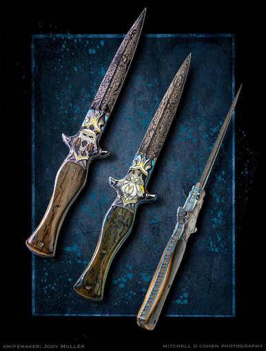 Muller, Jody, Mammoth Linerlock Knife | Farina Fine Arts, The