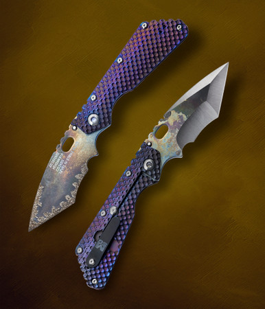 Mick Strider Custom Knives, Strider - MSC XL smf. DGG Level IV