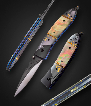 ♡レア♡フランスアンティーク　ミニチュアサイズ　ポケットナイフ　マザーオブパール Jim & Joyce Minnick Mother-of-Pearl Art Folder Knife | Farina Fine