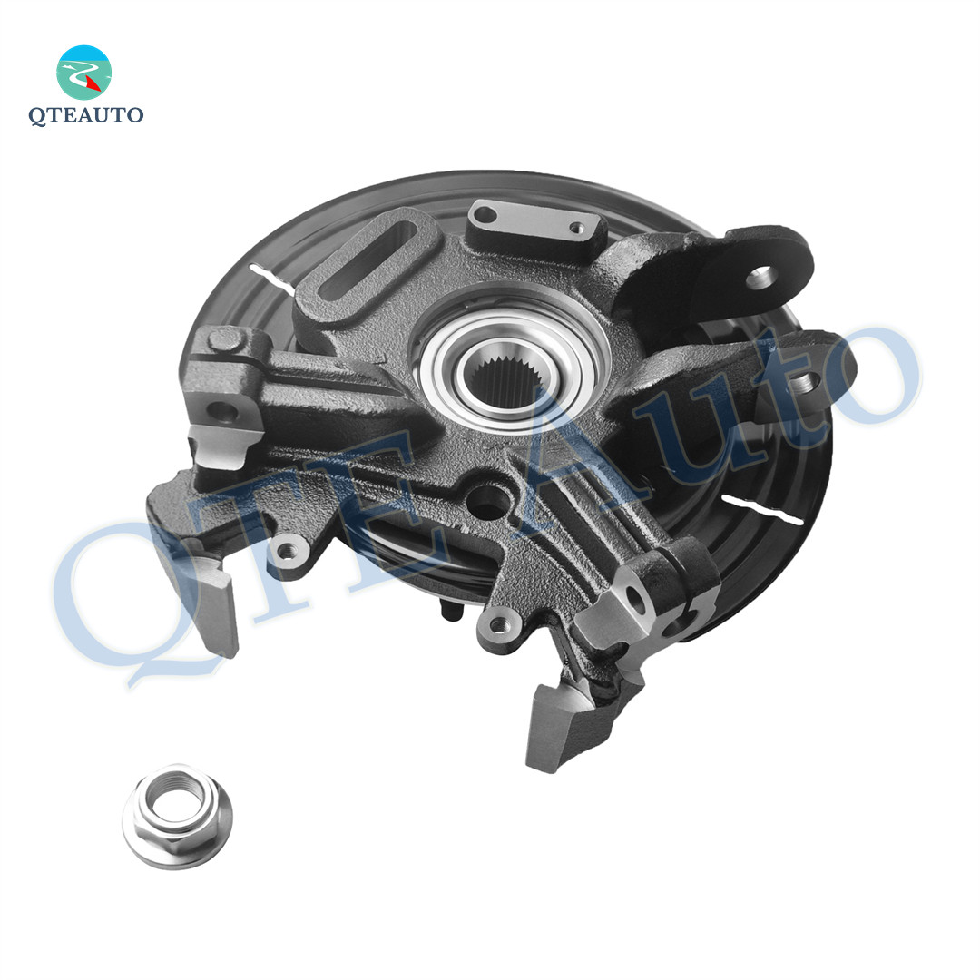 Rear Left Suspension Steering Knuckle & Wheel Hub Bearing Assembly ...