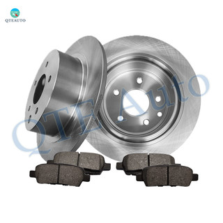 Set of 6 Rear 291.5mm Brake Disc Rotors-Ceramic Brake Pad Kit For 2004-2008 Nissan Maxima