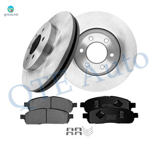 Set of 6 Front 330mm Brake Disc Rotors-Ceramic Brake Pad Kit For 2008 Ford F-150