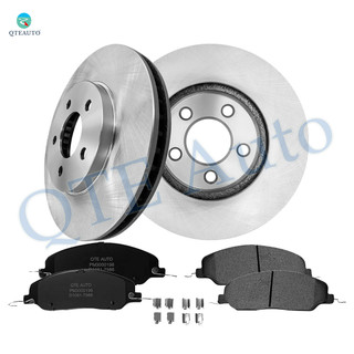 Set of 6 Front 293mm Brake Disc Rotors-Ceramic Brake Pad Kit For 2005-2010 Ford Mustang D1081 7986