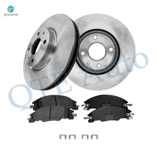 Set of 6 Front 275mm Brake Disc Rotors-Ceramic Brake Pad Kit For 2008-2011 Ford Focus