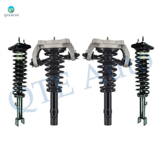 Set Front-Rear Quick Complete Strut-Coil Spring For 1999 2000 Chrysler Cirrus w/ Control Arm