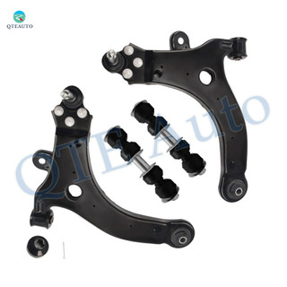 Set of 4 Front Lower Control Arm Ball Joint-Sway Bar Link For 1997-2005 Chevrolet Venture