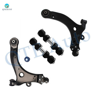Set of 4 Front Lower Control Arm Ball Joint-Sway Bar Link For 2004-2008 Pontiac Grand Prix