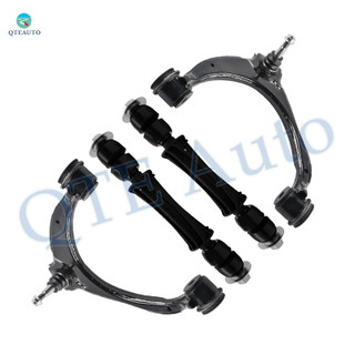 Set of 4 Front Upper Control Arm Ball Joint-Sway Bar Link For 2015 2016 2020 GMC Yukon XL